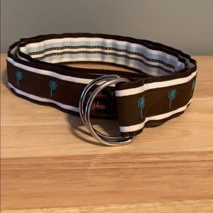 Palm Beach Ribbon Designs Palm Tree 🌴 Belt Preppy